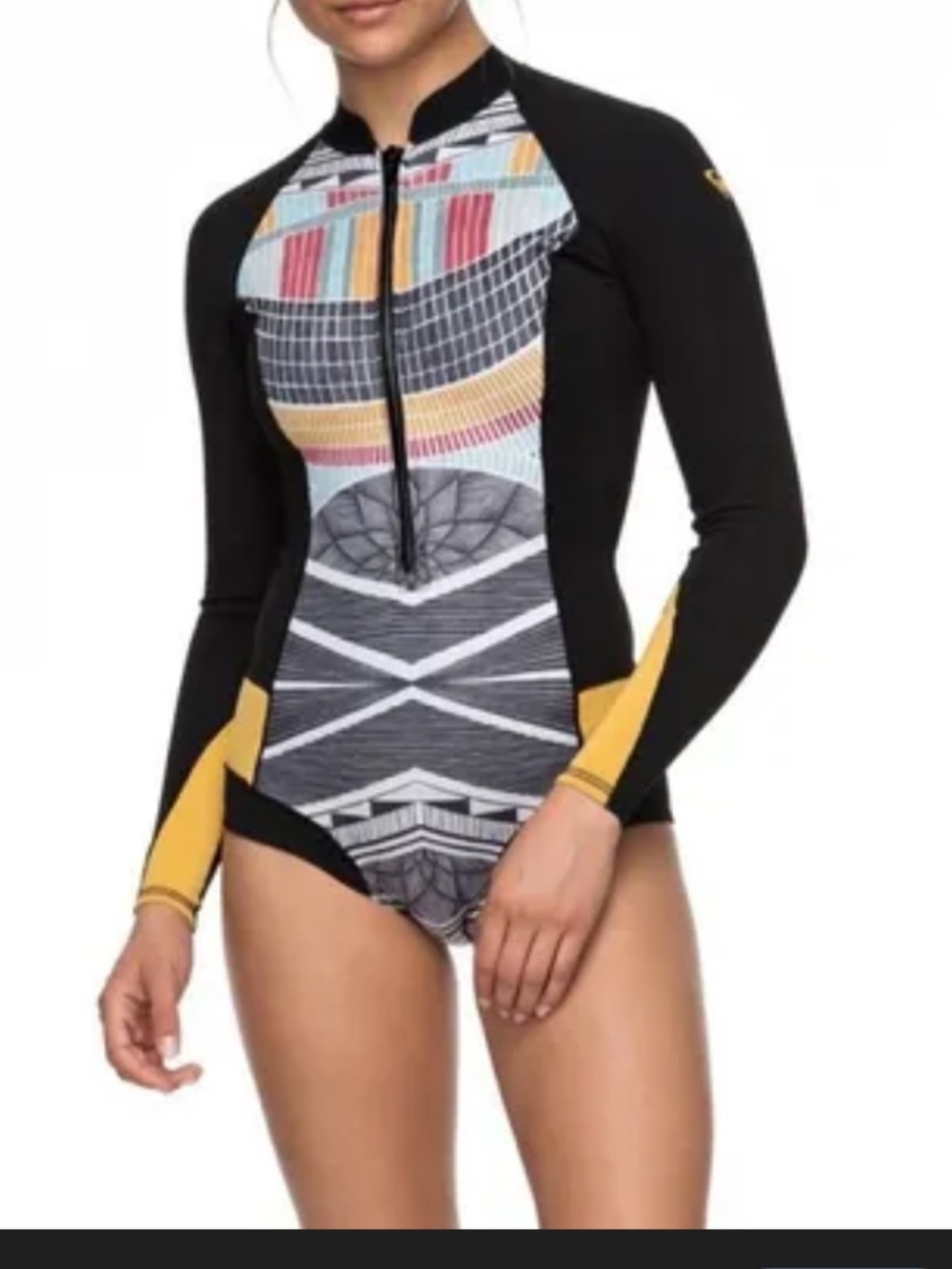 Roxy Women’s Pop Surf Full Zip Cheeky Wetsuit 8 - Picture 6 of 6